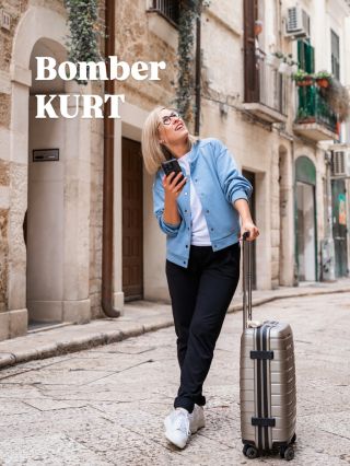 Zapomeň na klasiku – tady máš kousek, co je ve stylu, ale i totálně na pohodu. Bomber KURT tě hned chytne díky měkoučkému...