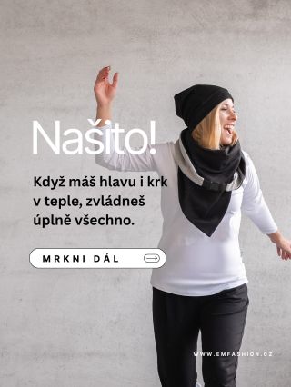 Našito, vyladěno, připraveno na zimu. Šátky a čepice, co tě zahřejou a zachrání, i když tvoje vlasy nejsou zrovna 🔝 Do...